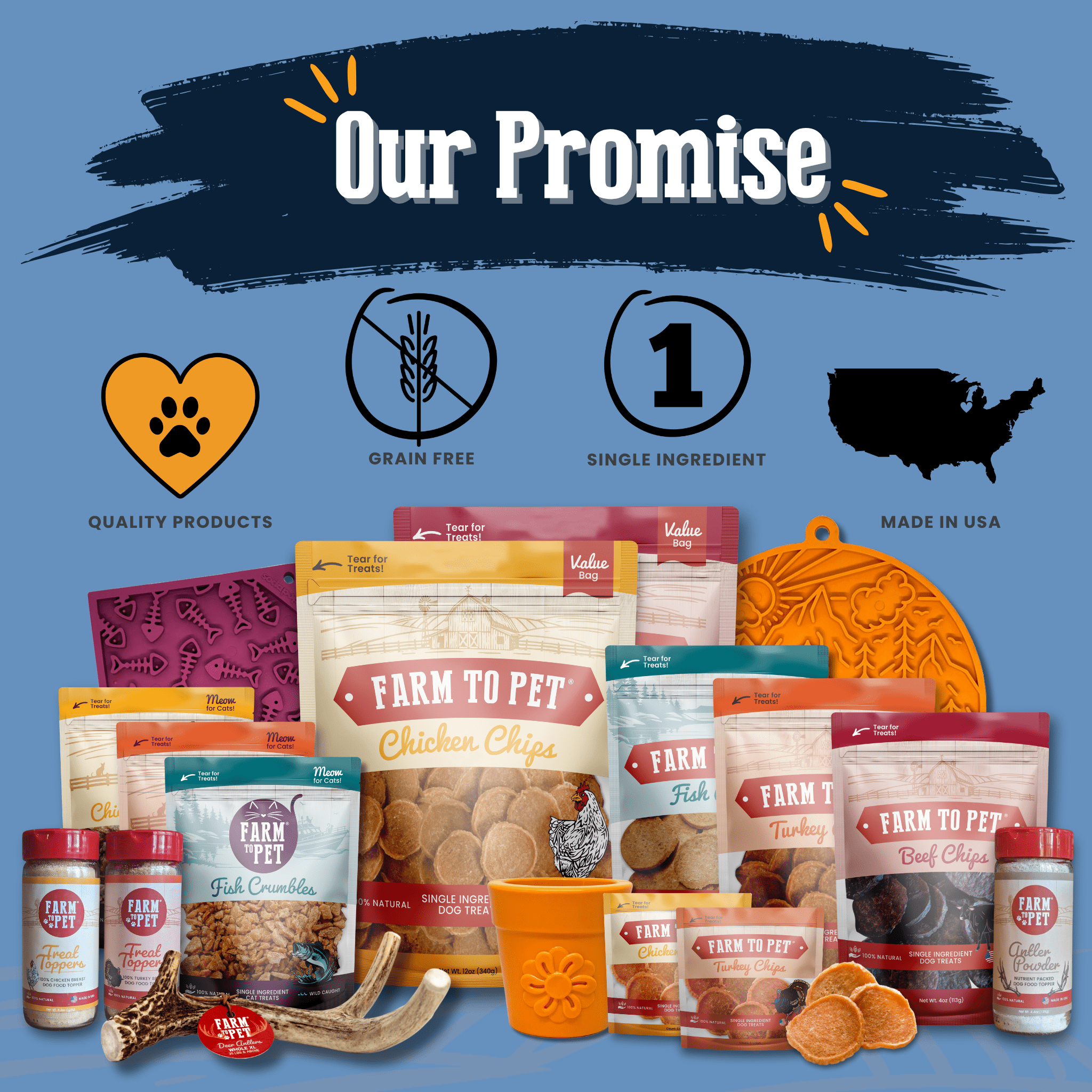 Premios Para Perros Fiesta Pack | Dog Treat Variety Bundle