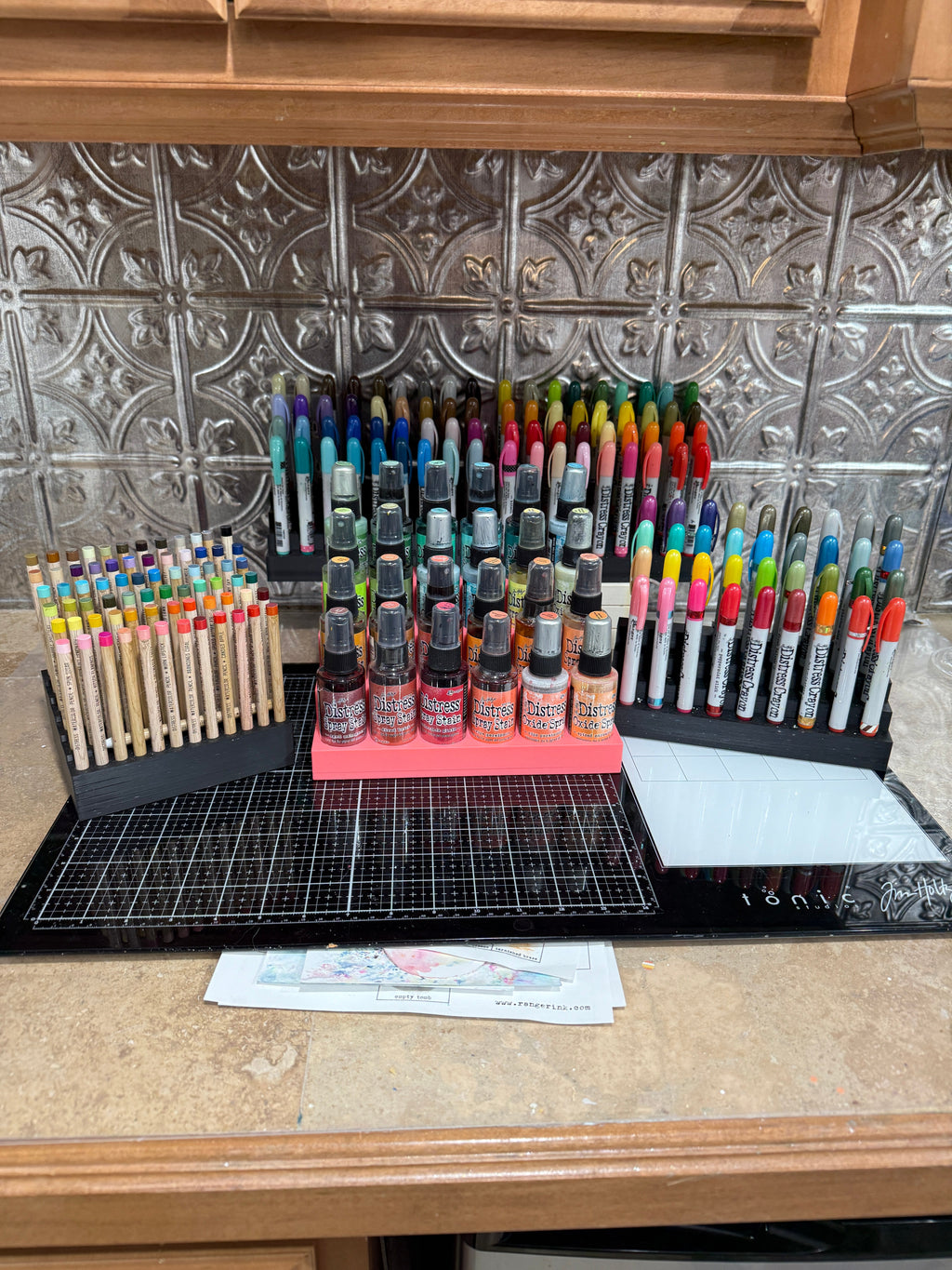 Distress Spray Stain Caddy - Holds 24 Tim Holtz Spray Stain Bottles