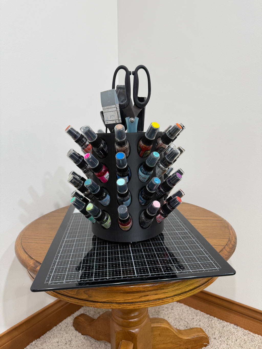 Distress Oxide Spray Carousel | 1 oz Bottle Storage Organizer