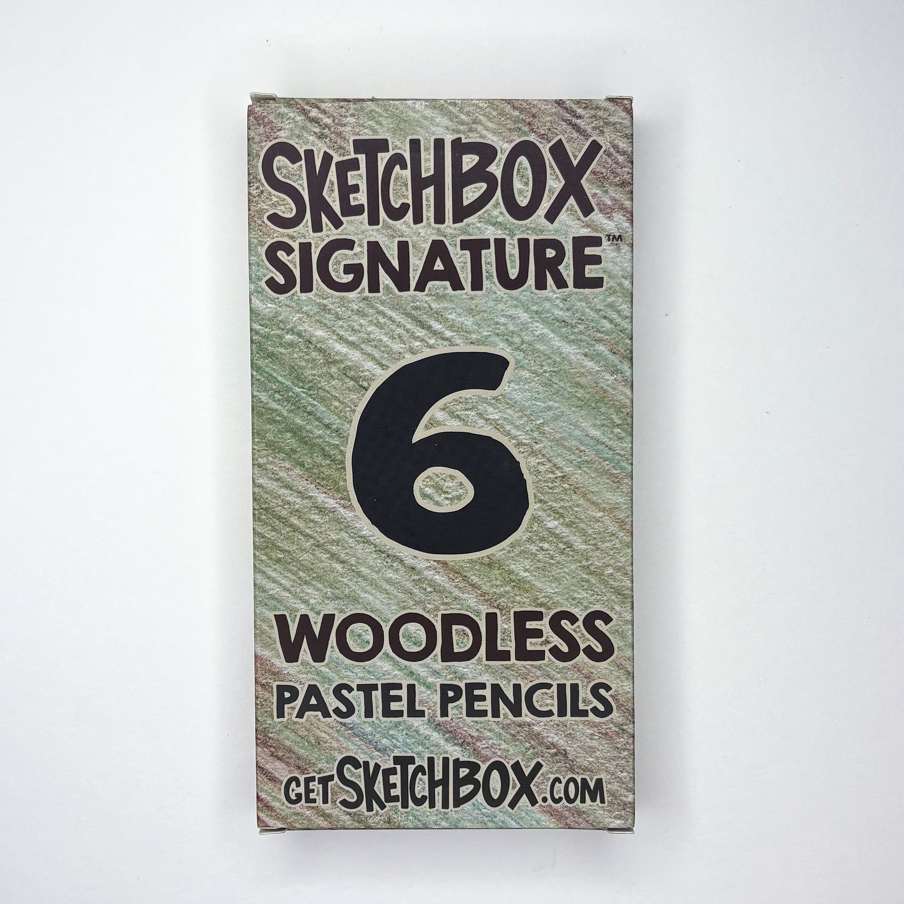 SketchBox Signature Woodless Pastel Pencil 6 Set
