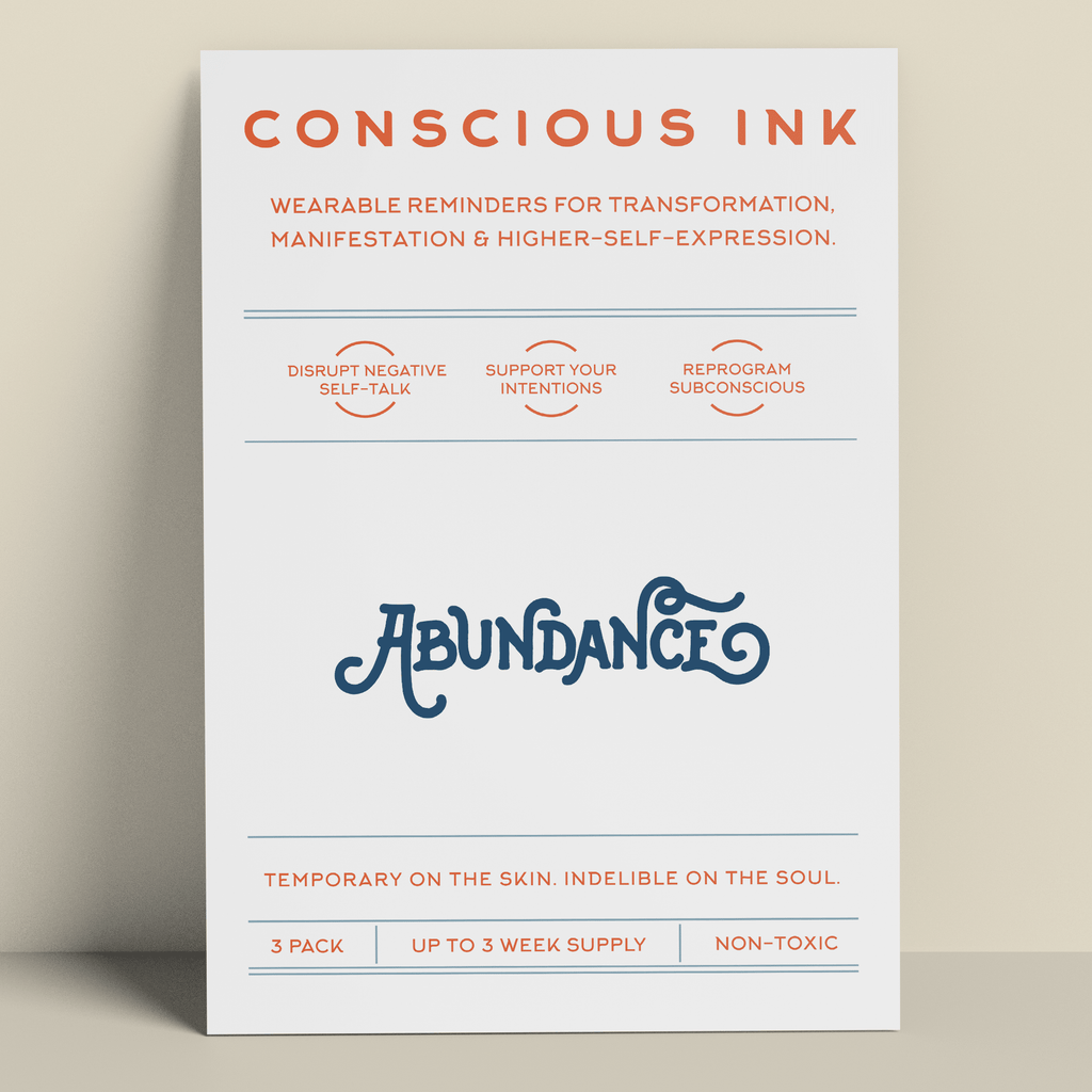Abundance Oud + Bergamot Manifestation Candle + Ink
