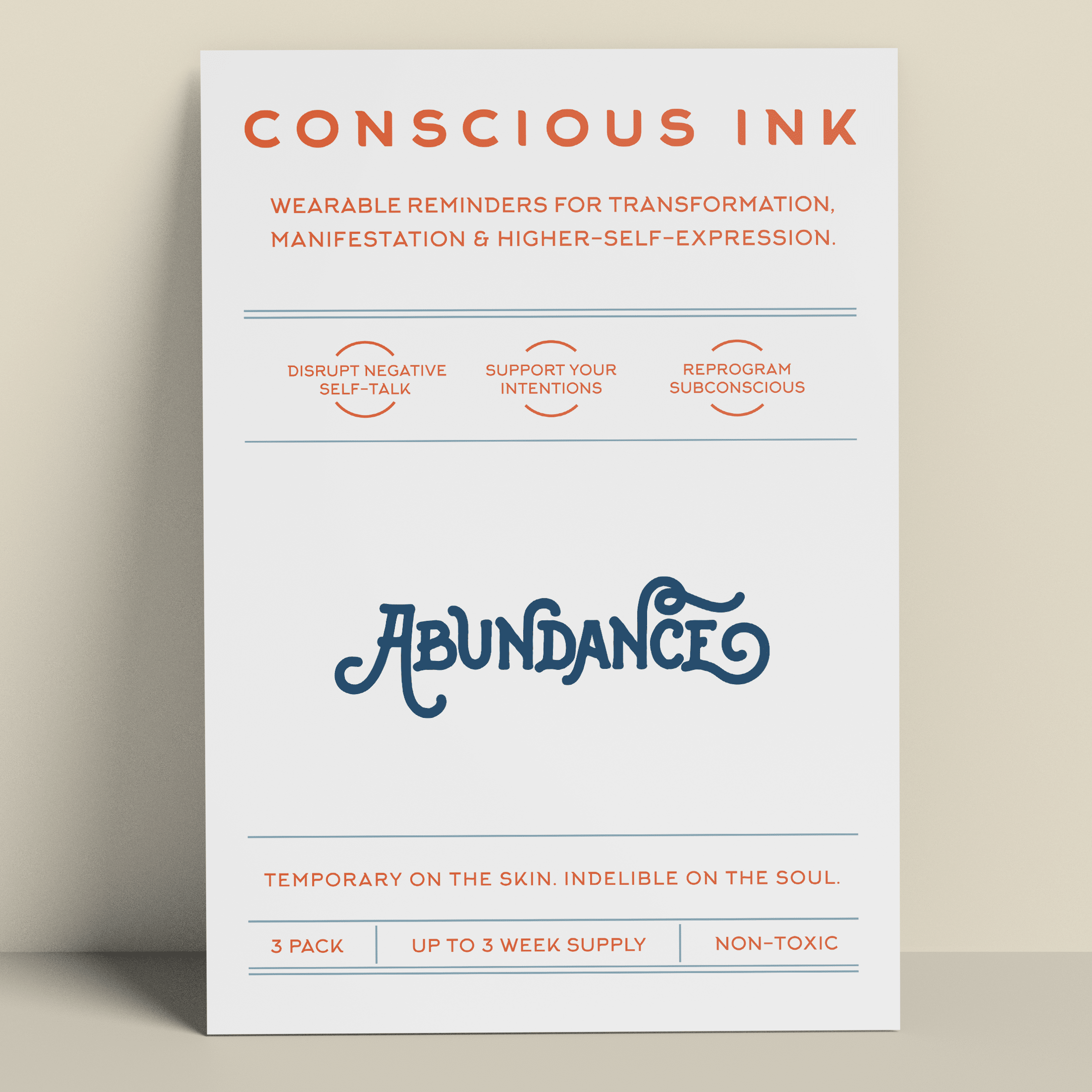 Abundance Oud + Bergamot Manifestation Candle + Ink