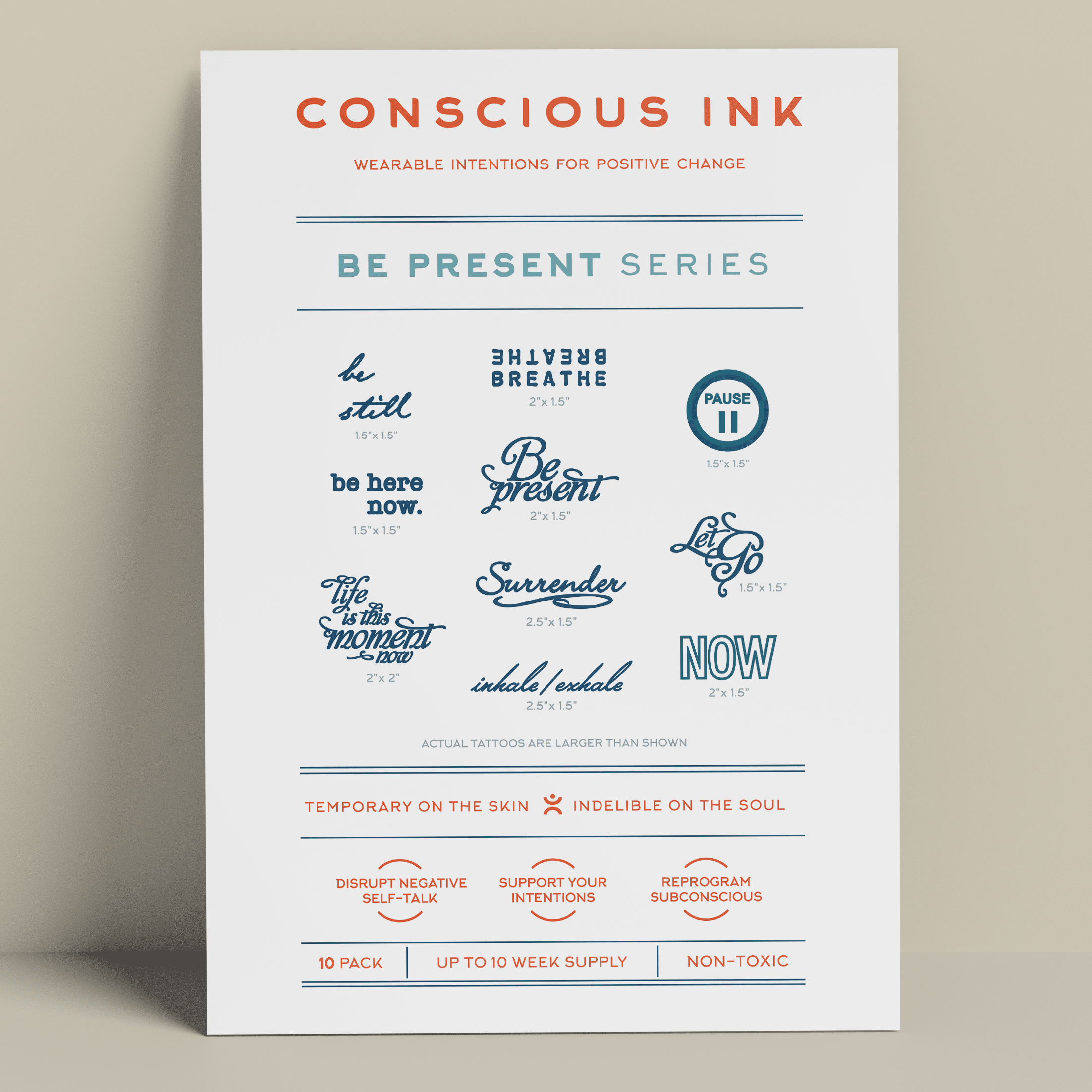 Be Present Variety 10-Pack
