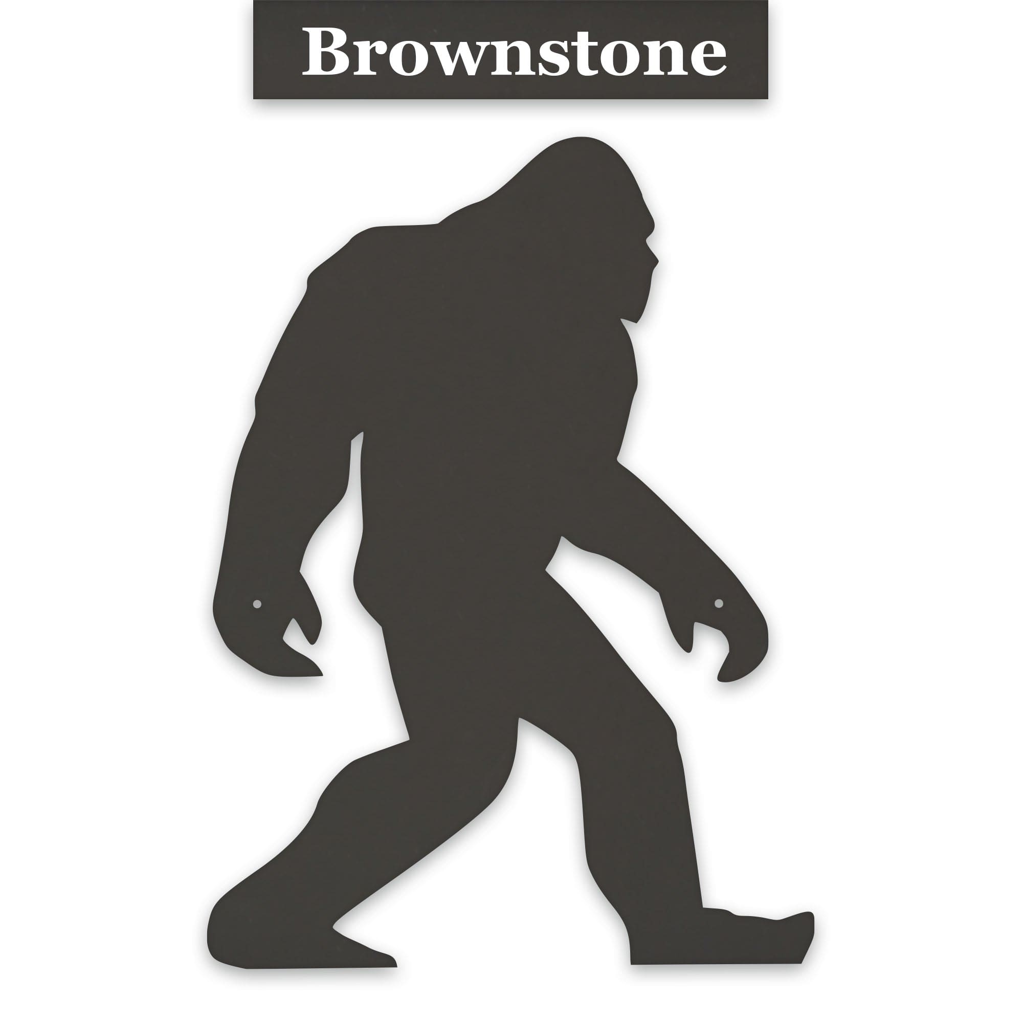 Bigfoot Silhouette Sign - Sasquatch - Mystical Creature