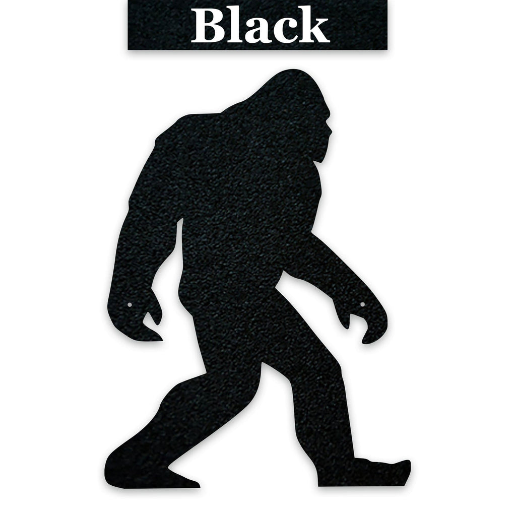 Bigfoot Silhouette Sign - Sasquatch - Mystical Creature