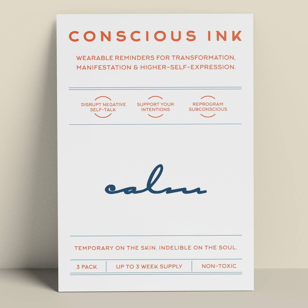 Calm Eucalyptus + Cedar Manifestation Candle + Ink