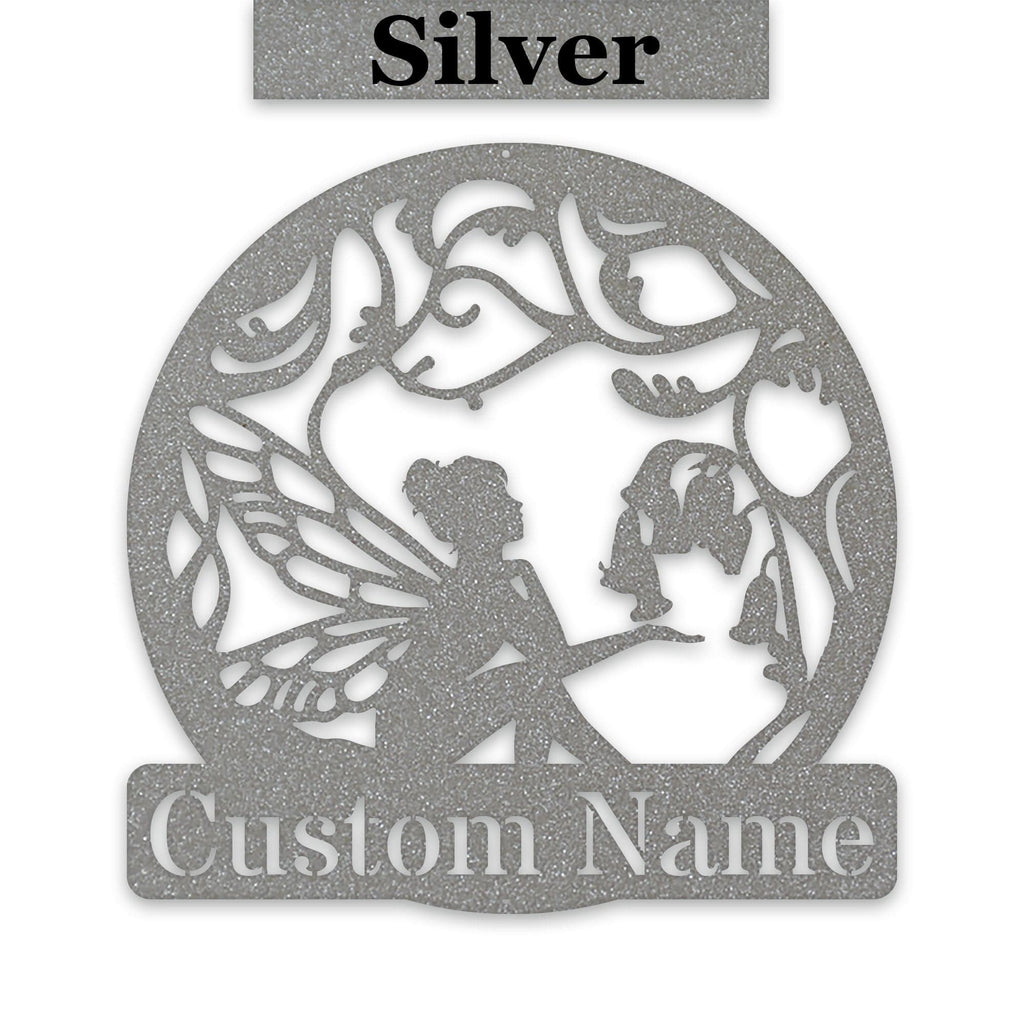 Fairy Garden Customizable Metal Sign
