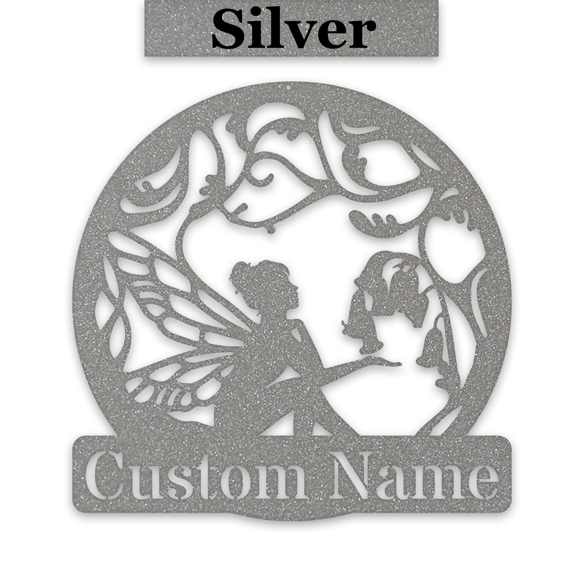 Fairy Garden Customizable Metal Sign