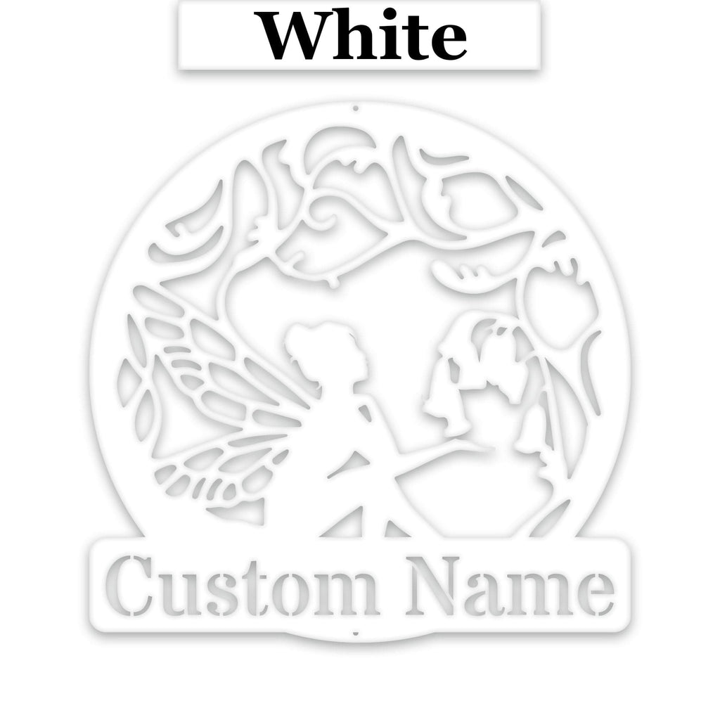 Fairy Garden Customizable Metal Sign