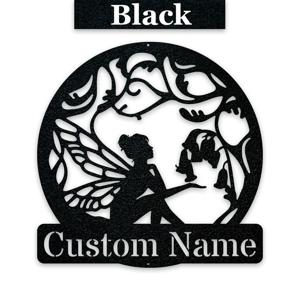 Fairy Garden Customizable Metal Sign