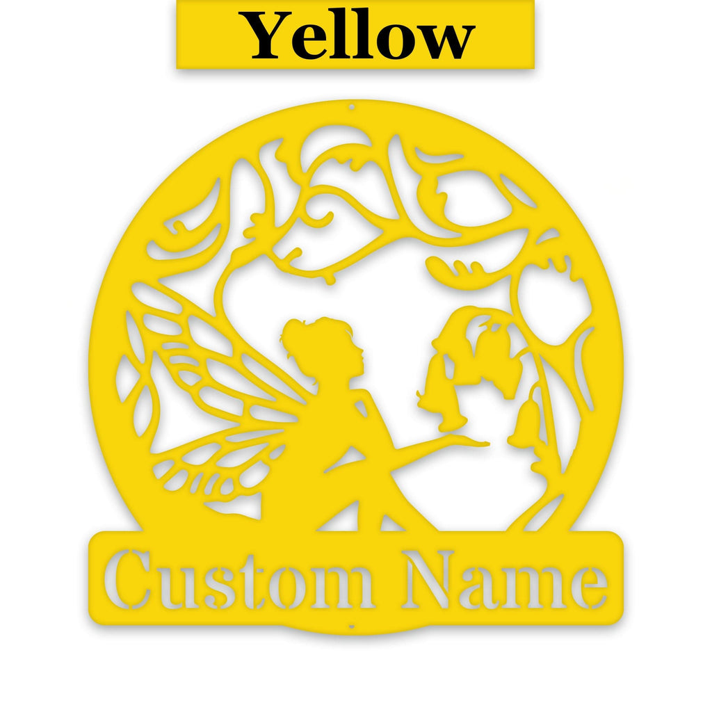Fairy Garden Customizable Metal Sign