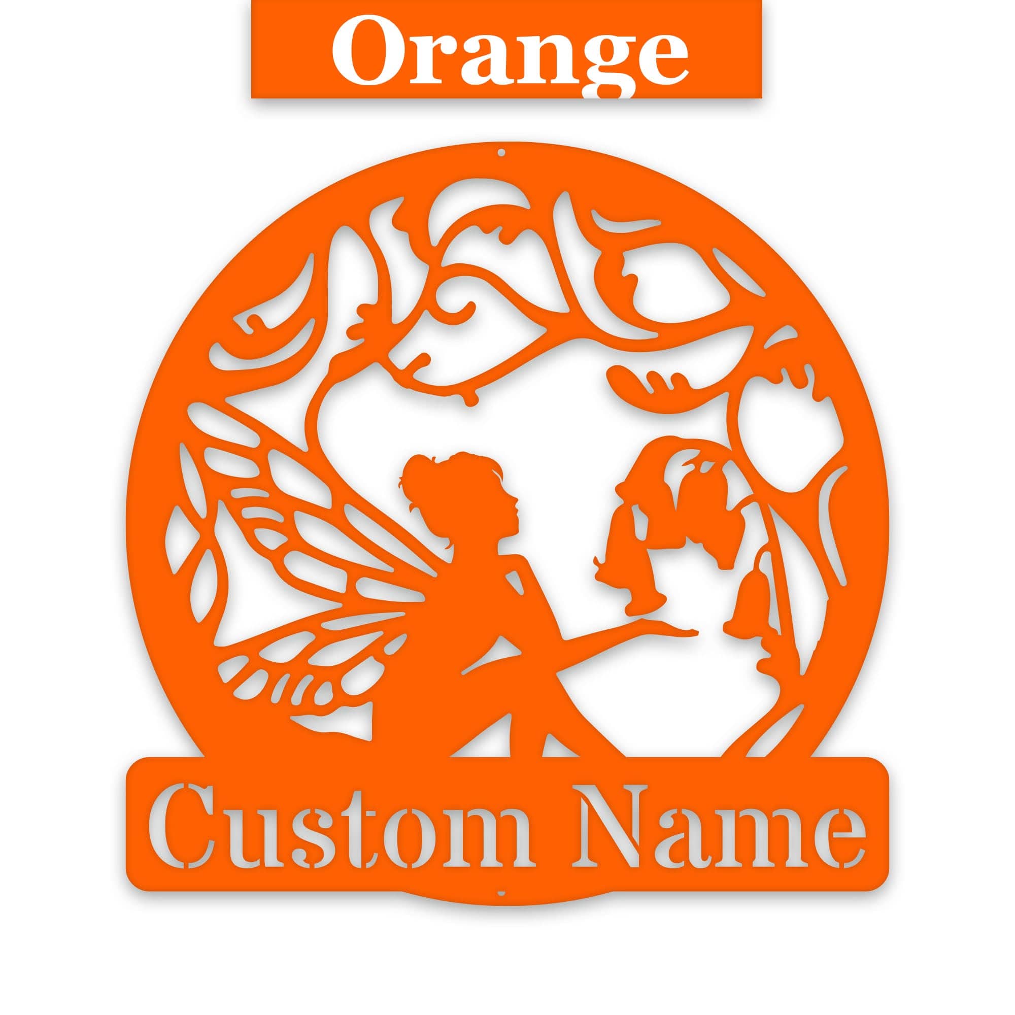 Fairy Garden Customizable Metal Sign