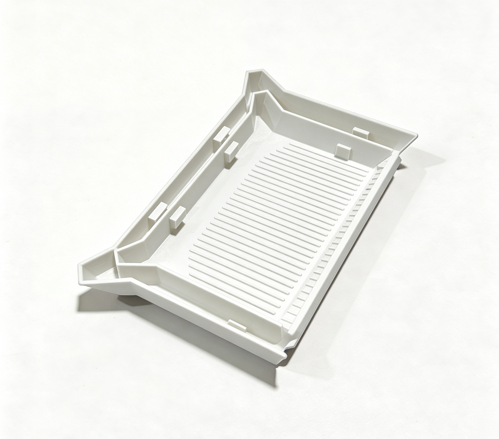 Multi-Purpose Craft Cleanup Tray with Pour Corners & Non-Slip Feet (Set of 2)