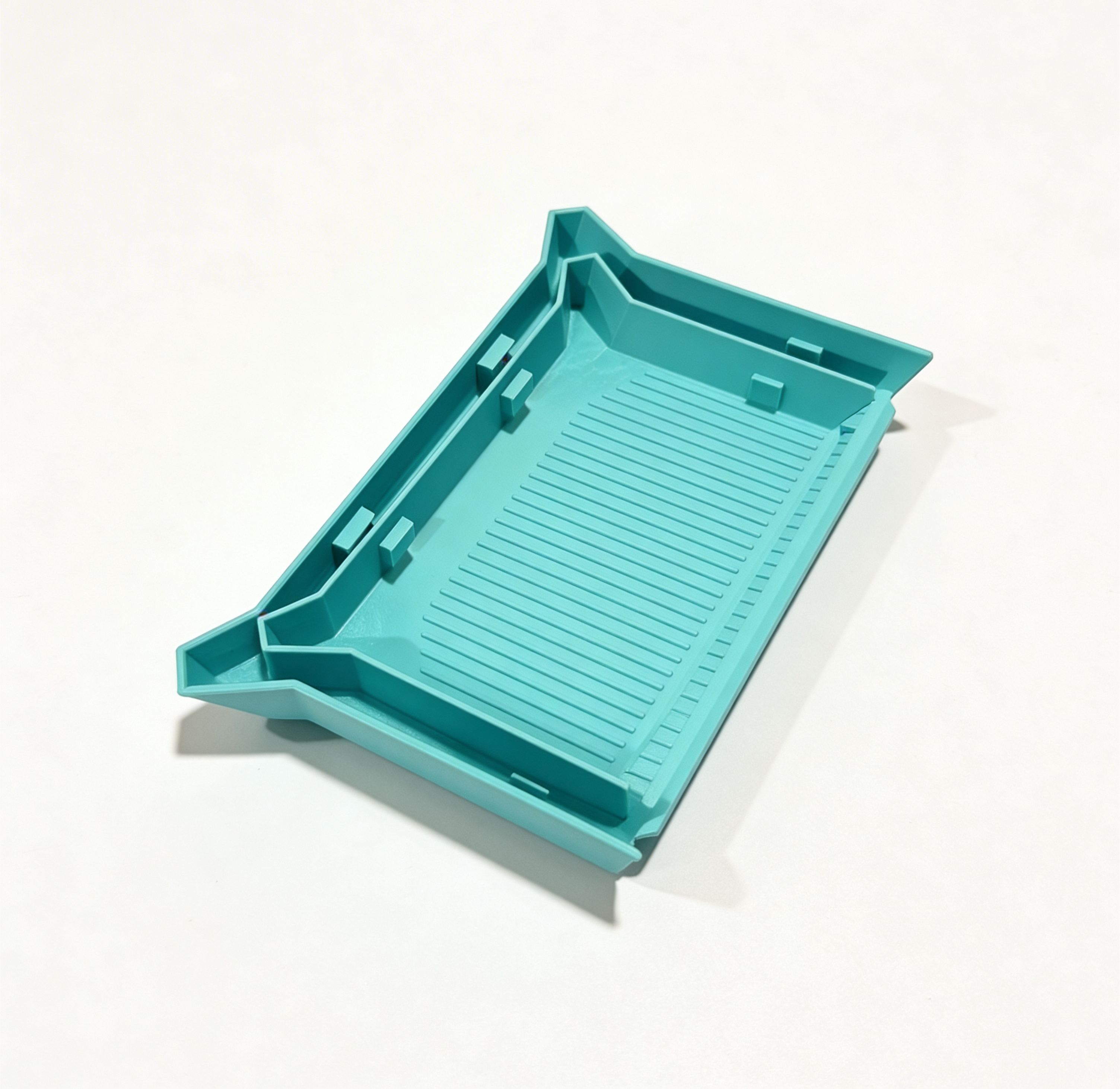 Multi-Purpose Craft Cleanup Tray with Pour Corners & Non-Slip Feet (Set of 2)