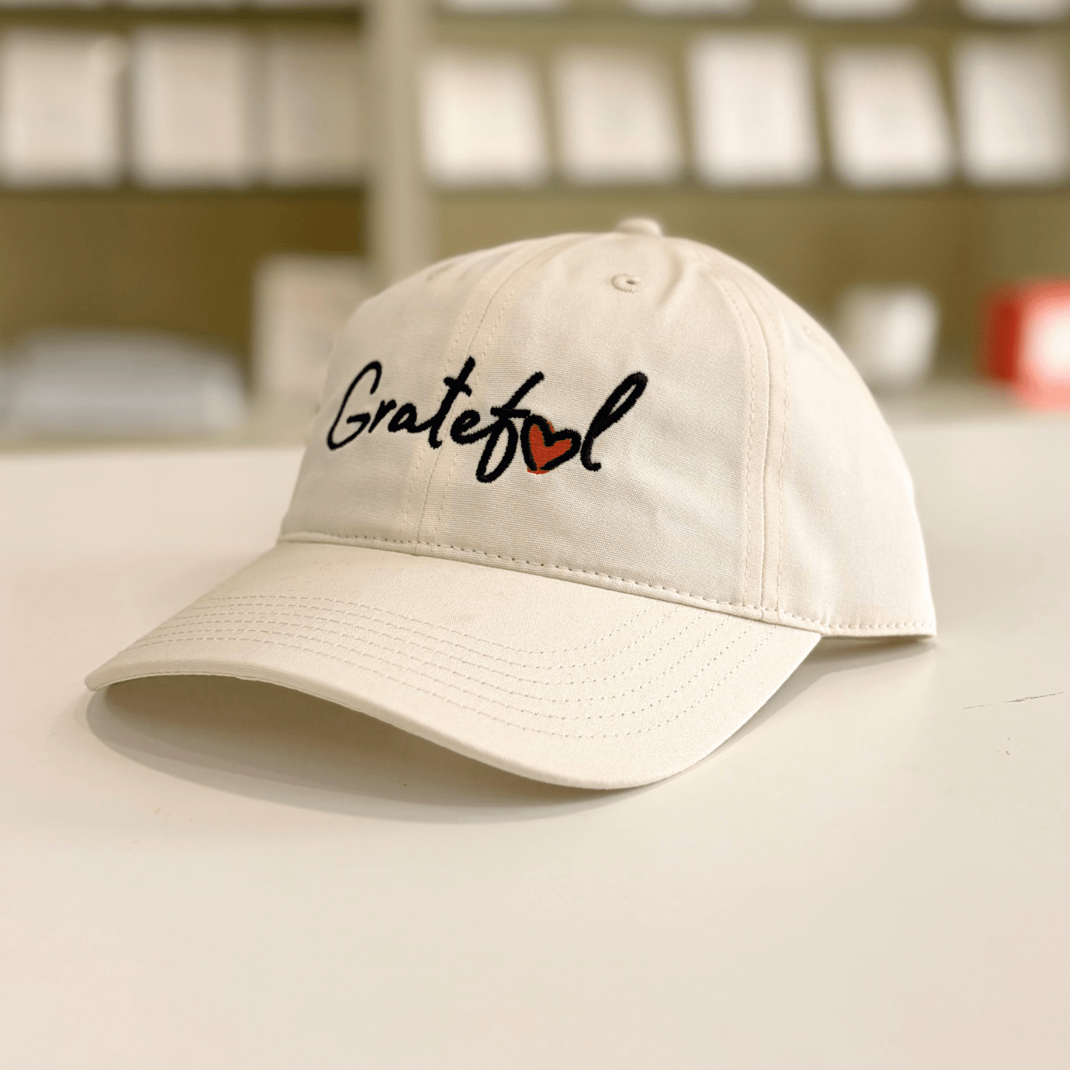 Grateful Access Cap + Ink (Faded Bone)