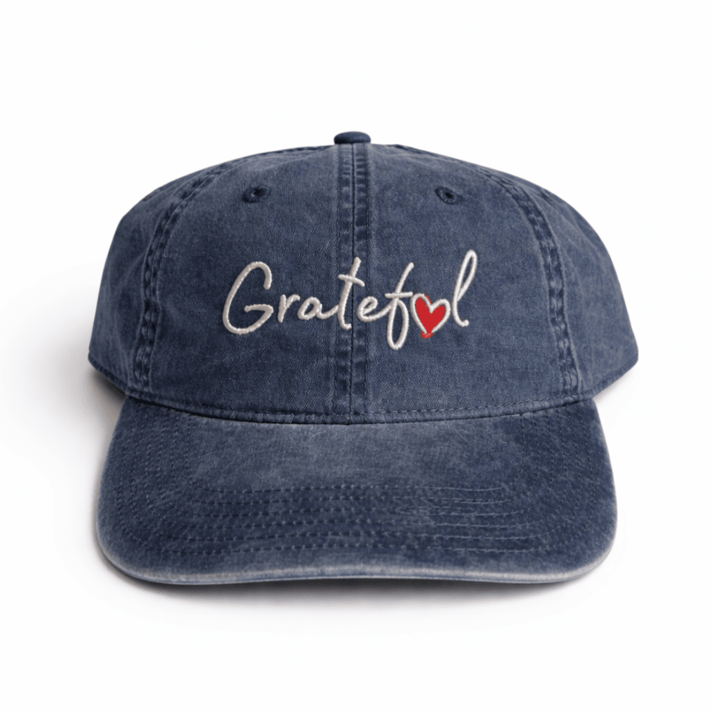 Grateful Access Cap + Ink (Faded Blue)