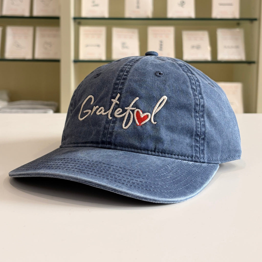Grateful Access Cap + Ink (Faded Blue)