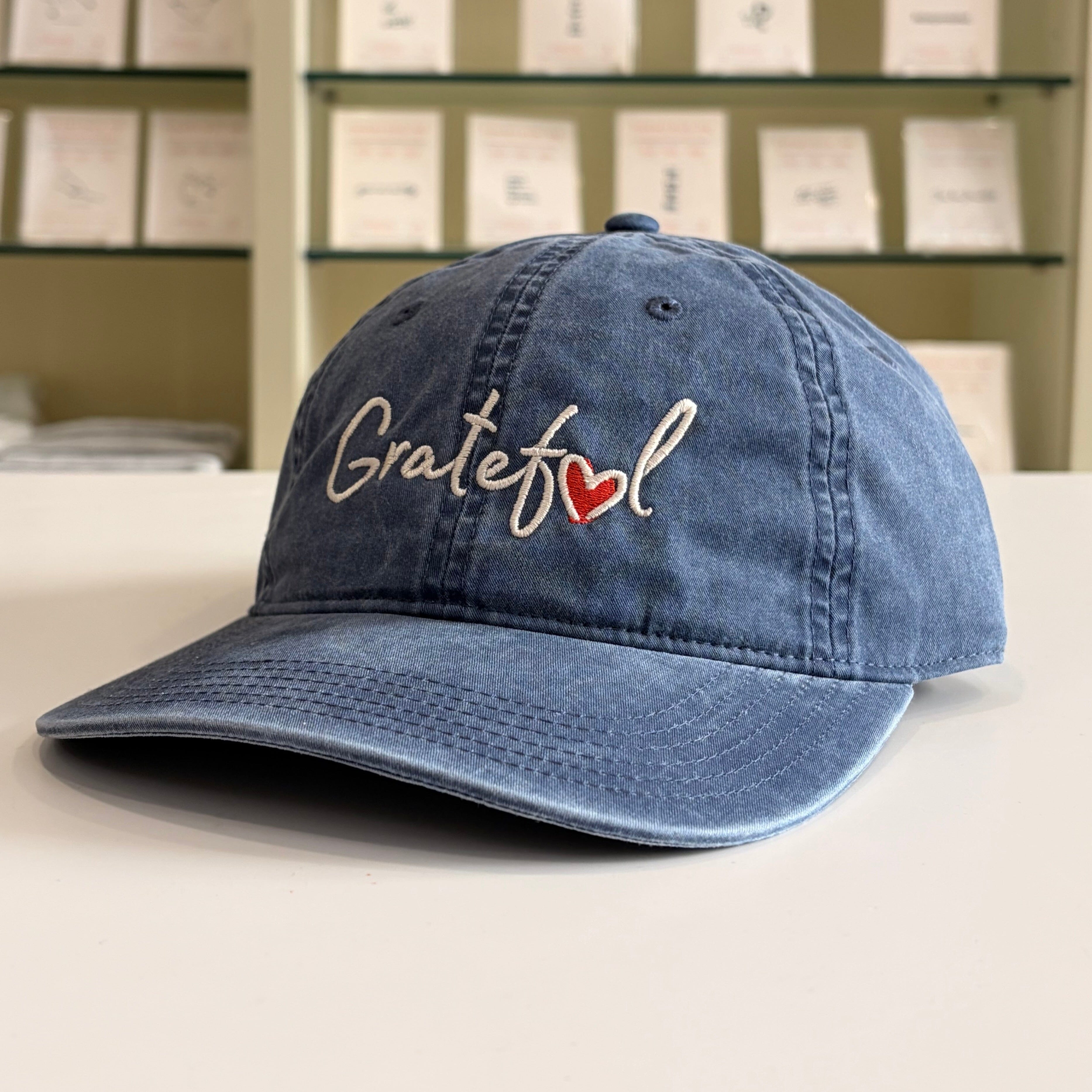 Grateful Access Cap + Ink (Faded Blue)