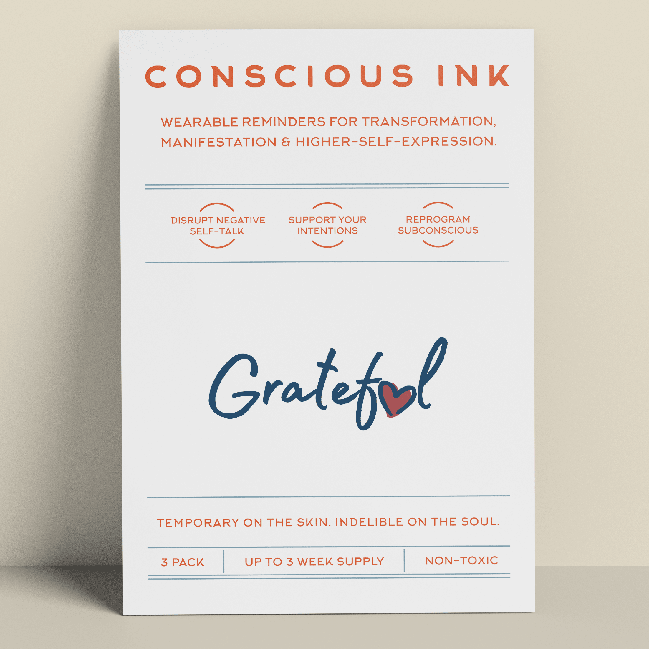 Grateful Access Cap + Ink (Faded Blue)