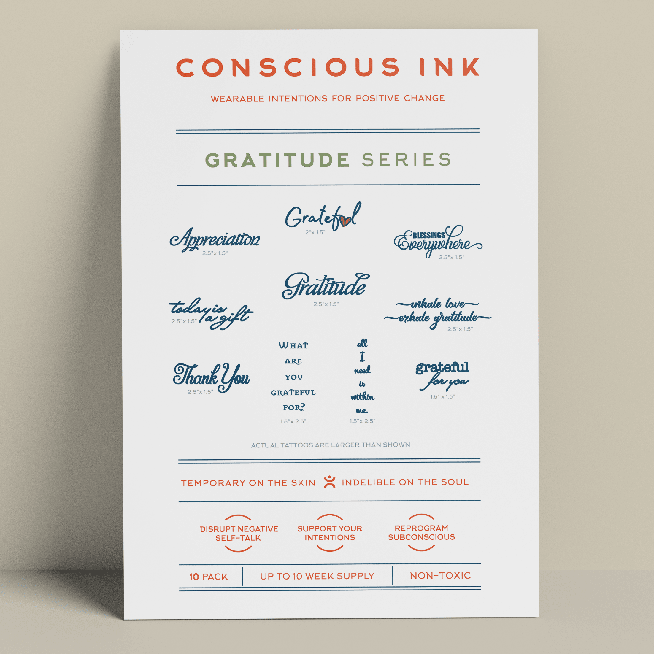 Gratitude Variety 10-Pack