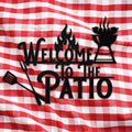 Grill Master- Welcome To The Patio Metal Sign