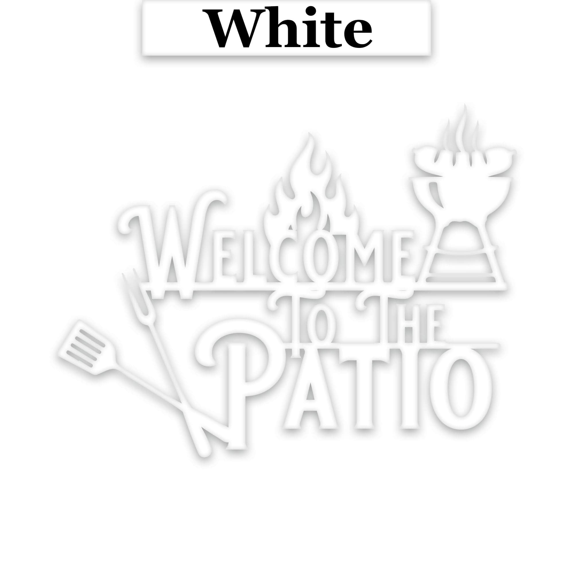 Grill Master- Welcome To The Patio Metal Sign