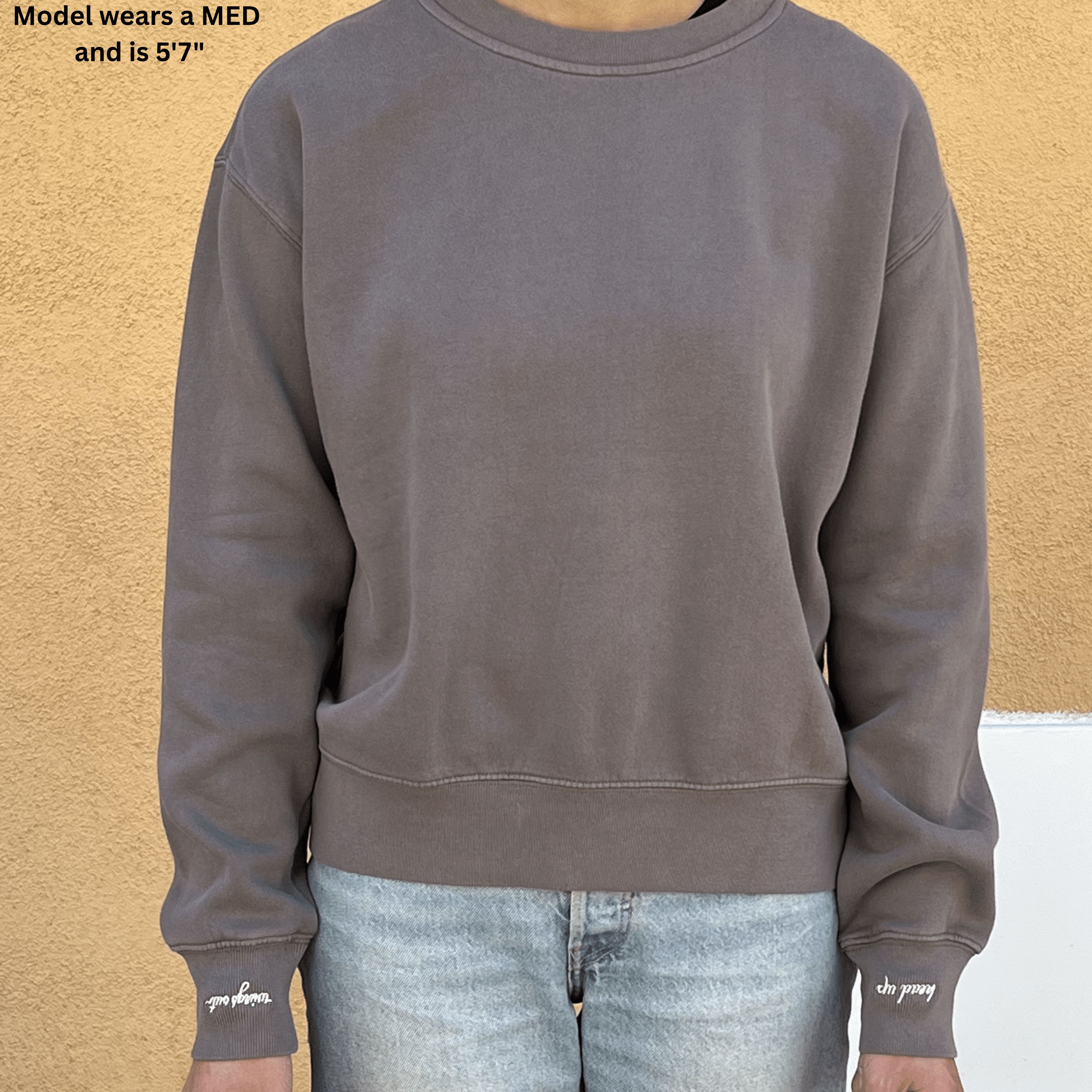 Head Up Wings Out Manifest Sweatshirt + Ink