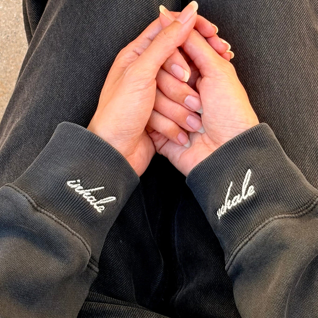 Inhale/Exhale Manifest Sweatshirt + Ink