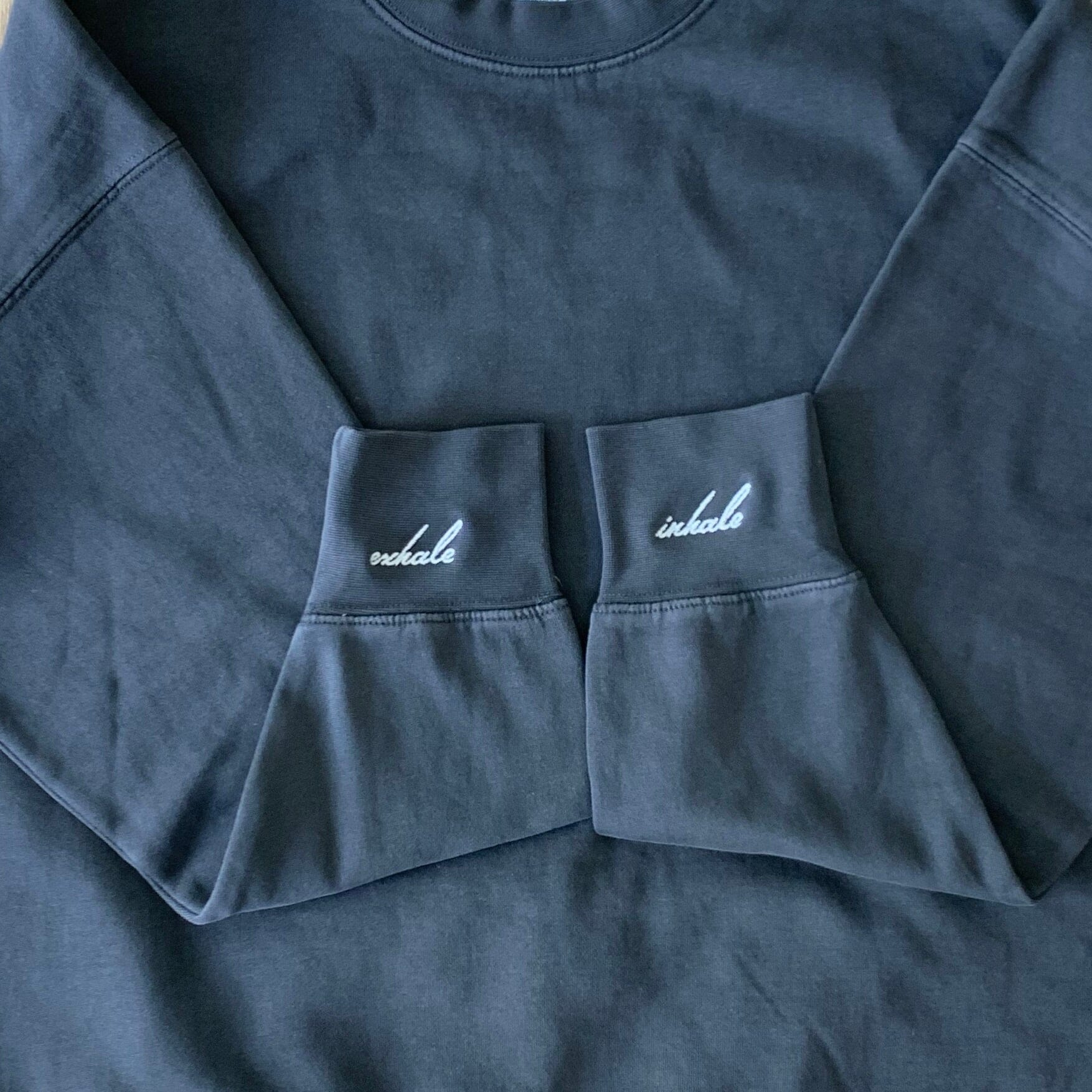 Inhale/Exhale Manifest Sweatshirt + Ink