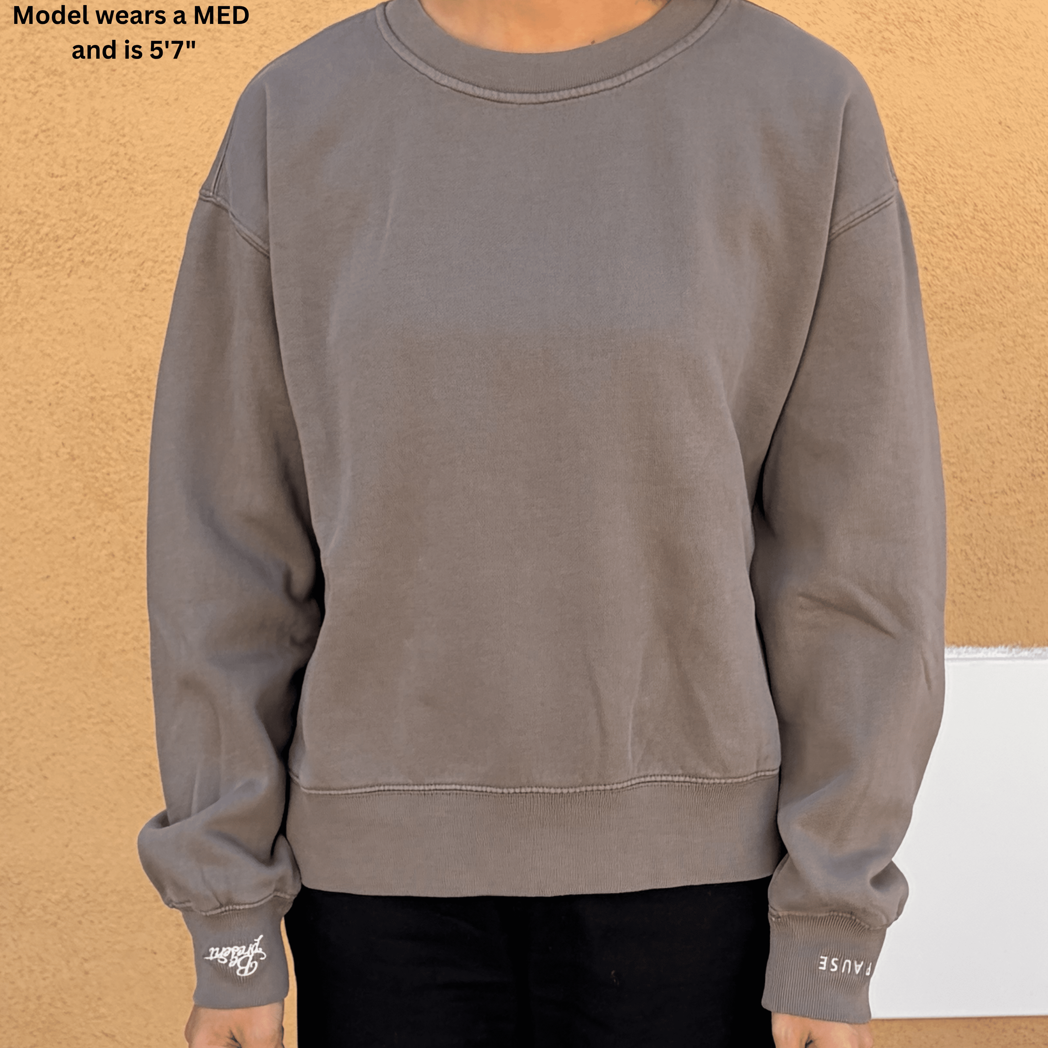 Pause/Be Present Manifest Sweatshirt + Ink