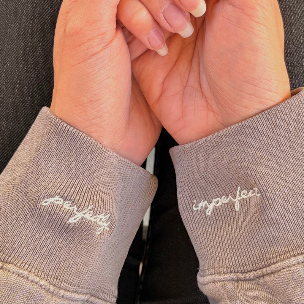Perfectly Imperfect Manifest Sweatshirt + Ink